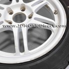 JDM Sparco Viper R White 16" Wheel and Tire Set 